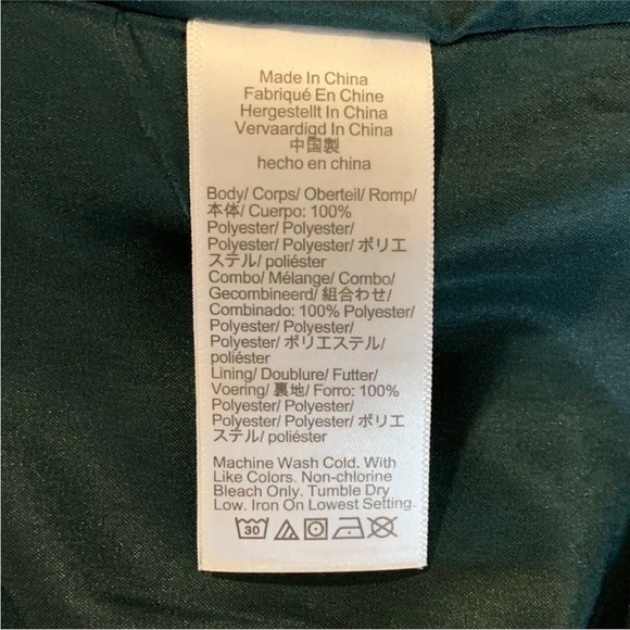 J. Crew Factory NWT Forest Green Velvet Holiday Party Shear Sleeve Mini Dress - Picture 7 of 14